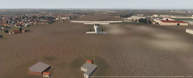 The Sunbird on short final at Brakpan